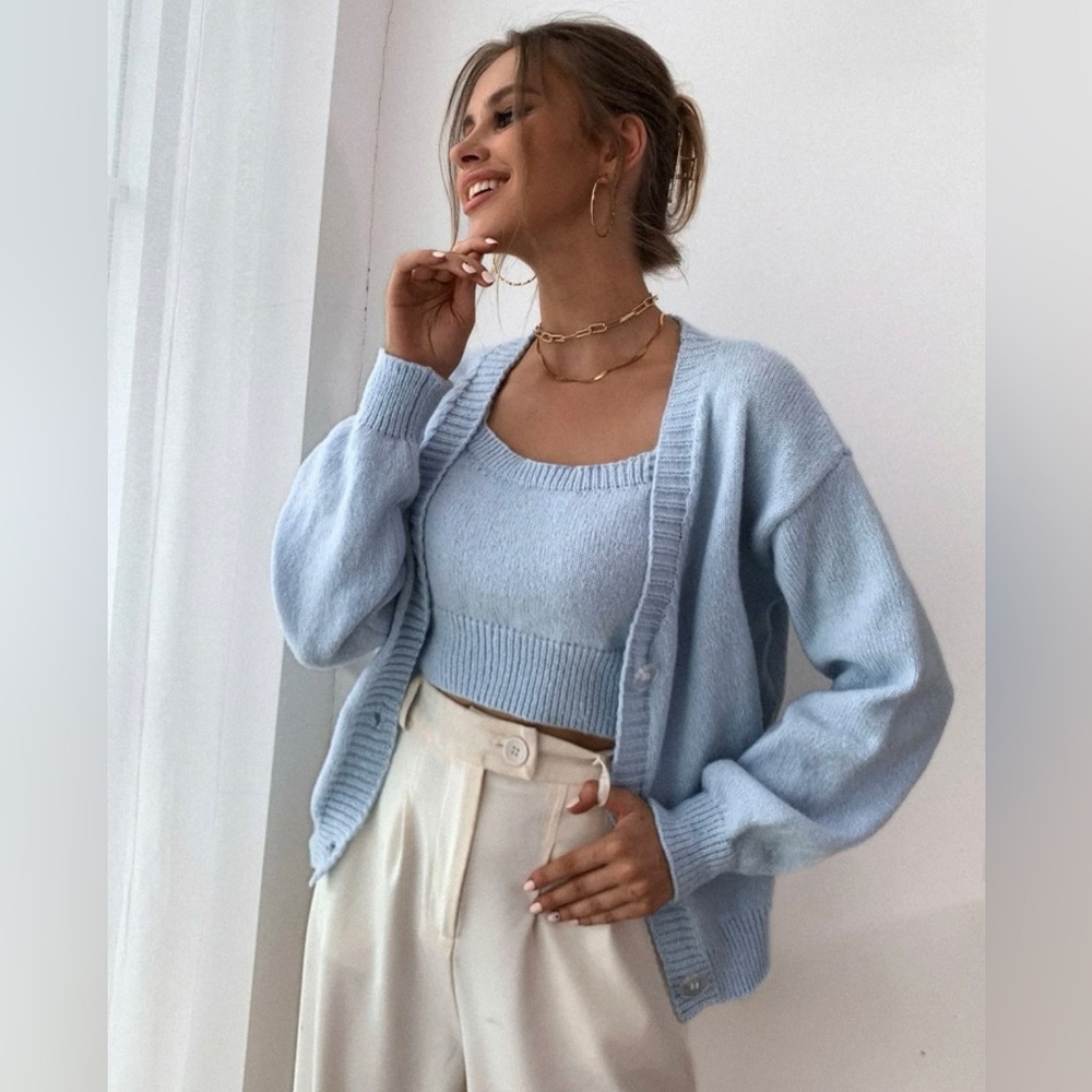 SHEIN Two Piece Sweater Set